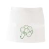 MI003 Colore Italiano Grembiule corto senza tasche 65% poliestere 35% cotone 195gr Thumbnail