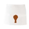MI003 Colore Italiano Grembiule corto senza tasche 65% poliestere 35% cotone 195gr Thumbnail