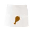 MI003 Colore Italiano Grembiule corto senza tasche 65% poliestere 35% cotone 195gr Thumbnail