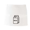 MI003 Colore Italiano Grembiule corto senza tasche 65% poliestere 35% cotone 195gr Thumbnail