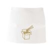 MI003 Colore Italiano Grembiule corto senza tasche 65% poliestere 35% cotone 195gr Thumbnail