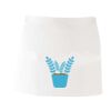 MI003 Colore Italiano Grembiule corto senza tasche 65% poliestere 35% cotone 195gr Thumbnail