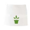 MI003 Colore Italiano Grembiule corto senza tasche 65% poliestere 35% cotone 195gr Thumbnail