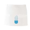 MI003 Colore Italiano Grembiule corto senza tasche 65% poliestere 35% cotone 195gr Thumbnail