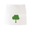 MI003 Colore Italiano Grembiule corto senza tasche 65% poliestere 35% cotone 195gr Thumbnail