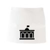 MI003 Colore Italiano Grembiule corto senza tasche 65% poliestere 35% cotone 195gr Thumbnail