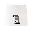 MI003 Colore Italiano Grembiule corto senza tasche 65% poliestere 35% cotone 195gr Thumbnail