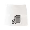 MI003 Colore Italiano Grembiule corto senza tasche 65% poliestere 35% cotone 195gr Thumbnail