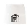 MI003 Colore Italiano Grembiule corto senza tasche 65% poliestere 35% cotone 195gr Thumbnail