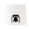 MI003 Colore Italiano Grembiule corto senza tasche 65% poliestere 35% cotone 195gr Thumbnail