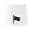MI003 Colore Italiano Grembiule corto senza tasche 65% poliestere 35% cotone 195gr Thumbnail