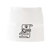 MI003 Colore Italiano Grembiule corto senza tasche 65% poliestere 35% cotone 195gr Thumbnail
