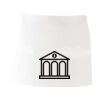 MI003 Colore Italiano Grembiule corto senza tasche 65% poliestere 35% cotone 195gr Thumbnail