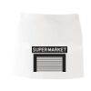 MI003 Colore Italiano Grembiule corto senza tasche 65% poliestere 35% cotone 195gr Thumbnail