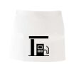 MI003 Colore Italiano Grembiule corto senza tasche 65% poliestere 35% cotone 195gr Thumbnail