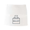 MI003 Colore Italiano Grembiule corto senza tasche 65% poliestere 35% cotone 195gr Thumbnail