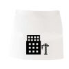 MI003 Colore Italiano Grembiule corto senza tasche 65% poliestere 35% cotone 195gr Thumbnail