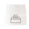 MI003 Colore Italiano Grembiule corto senza tasche 65% poliestere 35% cotone 195gr Thumbnail