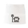 MI003 Colore Italiano Grembiule corto senza tasche 65% poliestere 35% cotone 195gr Thumbnail