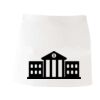 MI003 Colore Italiano Grembiule corto senza tasche 65% poliestere 35% cotone 195gr Thumbnail