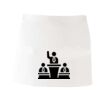 MI003 Colore Italiano Grembiule corto senza tasche 65% poliestere 35% cotone 195gr Thumbnail