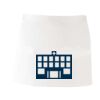 MI003 Colore Italiano Grembiule corto senza tasche 65% poliestere 35% cotone 195gr Thumbnail