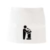 MI003 Colore Italiano Grembiule corto senza tasche 65% poliestere 35% cotone 195gr Thumbnail