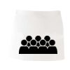 MI003 Colore Italiano Grembiule corto senza tasche 65% poliestere 35% cotone 195gr Thumbnail