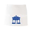 MI003 Colore Italiano Grembiule corto senza tasche 65% poliestere 35% cotone 195gr Thumbnail