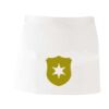 MI003 Colore Italiano Grembiule corto senza tasche 65% poliestere 35% cotone 195gr Thumbnail