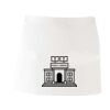 MI003 Colore Italiano Grembiule corto senza tasche 65% poliestere 35% cotone 195gr Thumbnail