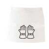 MI003 Colore Italiano Grembiule corto senza tasche 65% poliestere 35% cotone 195gr Thumbnail