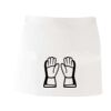 MI003 Colore Italiano Grembiule corto senza tasche 65% poliestere 35% cotone 195gr Thumbnail