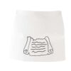 MI003 Colore Italiano Grembiule corto senza tasche 65% poliestere 35% cotone 195gr Thumbnail