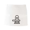 MI003 Colore Italiano Grembiule corto senza tasche 65% poliestere 35% cotone 195gr Thumbnail