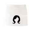 MI003 Colore Italiano Grembiule corto senza tasche 65% poliestere 35% cotone 195gr Thumbnail