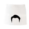 MI003 Colore Italiano Grembiule corto senza tasche 65% poliestere 35% cotone 195gr Thumbnail