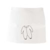 MI003 Colore Italiano Grembiule corto senza tasche 65% poliestere 35% cotone 195gr Thumbnail