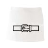 MI003 Colore Italiano Grembiule corto senza tasche 65% poliestere 35% cotone 195gr Thumbnail