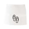 MI003 Colore Italiano Grembiule corto senza tasche 65% poliestere 35% cotone 195gr Thumbnail