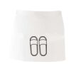 MI003 Colore Italiano Grembiule corto senza tasche 65% poliestere 35% cotone 195gr Thumbnail