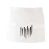 MI003 Colore Italiano Grembiule corto senza tasche 65% poliestere 35% cotone 195gr Thumbnail