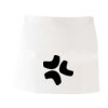 MI003 Colore Italiano Grembiule corto senza tasche 65% poliestere 35% cotone 195gr Thumbnail