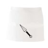 MI003 Colore Italiano Grembiule corto senza tasche 65% poliestere 35% cotone 195gr Thumbnail