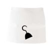 MI003 Colore Italiano Grembiule corto senza tasche 65% poliestere 35% cotone 195gr Thumbnail