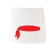 MI003 Colore Italiano Grembiule corto senza tasche 65% poliestere 35% cotone 195gr Thumbnail