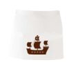 MI003 Colore Italiano Grembiule corto senza tasche 65% poliestere 35% cotone 195gr Thumbnail