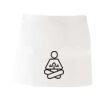 MI003 Colore Italiano Grembiule corto senza tasche 65% poliestere 35% cotone 195gr Thumbnail