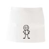 MI003 Colore Italiano Grembiule corto senza tasche 65% poliestere 35% cotone 195gr Thumbnail
