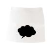 MI003 Colore Italiano Grembiule corto senza tasche 65% poliestere 35% cotone 195gr Thumbnail